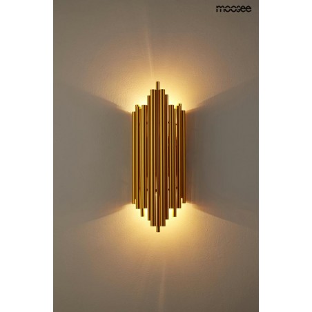 MOOSEE lampa ścienna HARMONIC złota