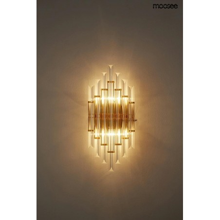 MOOSEE lampa ścienna PALAZZO złota