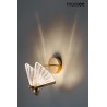 MOOSEE lampa ścienna BUTTERFLY M złota