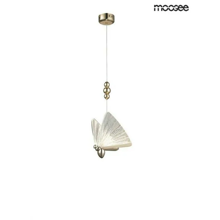 MOOSEE lampa wisząca BUTTERFLY M złota