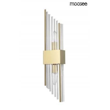 MOOSEE lampa ścienna SLANT złota