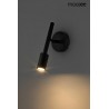 MOOSEE lampa ścienna PRISMA czarna