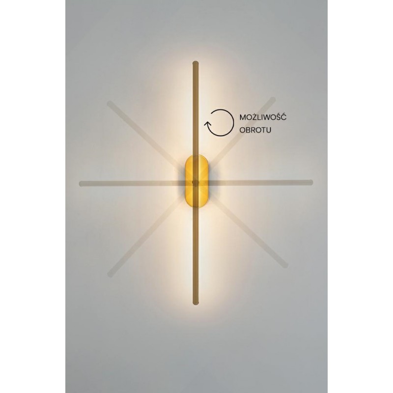 MOOSEE lampa ścienna TOBIA złota