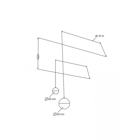MOOSEE lampa ścienna BOWL DUO czarna