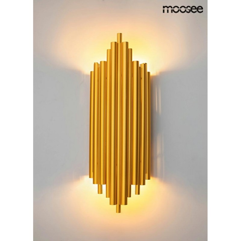 MOOSEE lampa ścienna HARMONIC złota