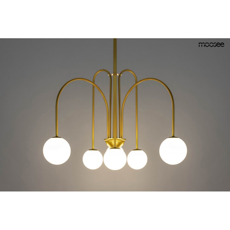 MOOSEE lampa wisząca NERI złota