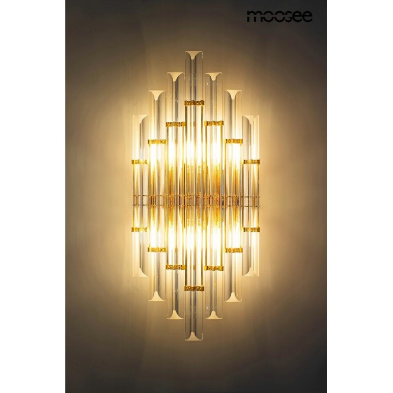 MOOSEE lampa ścienna PALAZZO złota