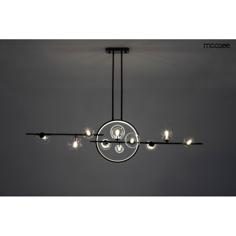 MOOSEE lampa wisząca ALURE LINE TWIN 120 czarna