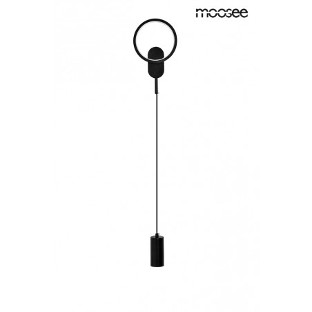 MOOSEE lampa ścienna COMO czarna