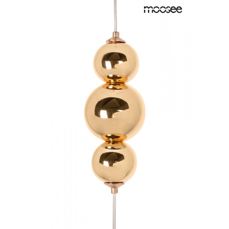 MOOSEE lampa wisząca BUTTERFLY S złota