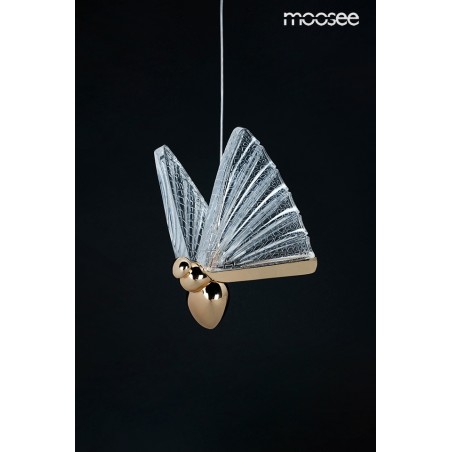 MOOSEE lampa wisząca BUTTERFLY S złota