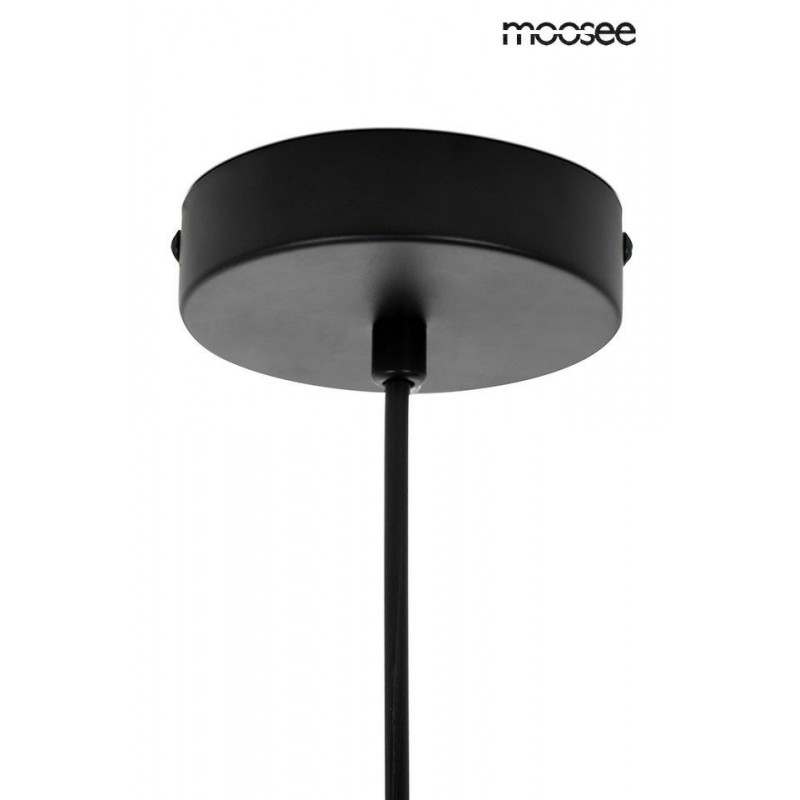 MOOSEE lampa wisząca SPINNER 19 czarna