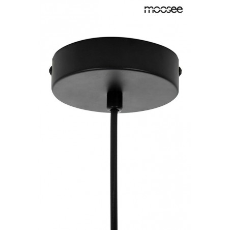 MOOSEE lampa wisząca SPINNER 19 czarna