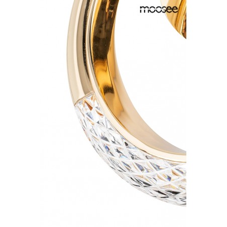 MOOSEE lampa ścienna HELIOS złota