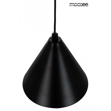 MOOSEE lampa wisząca ACUSTICA czarna