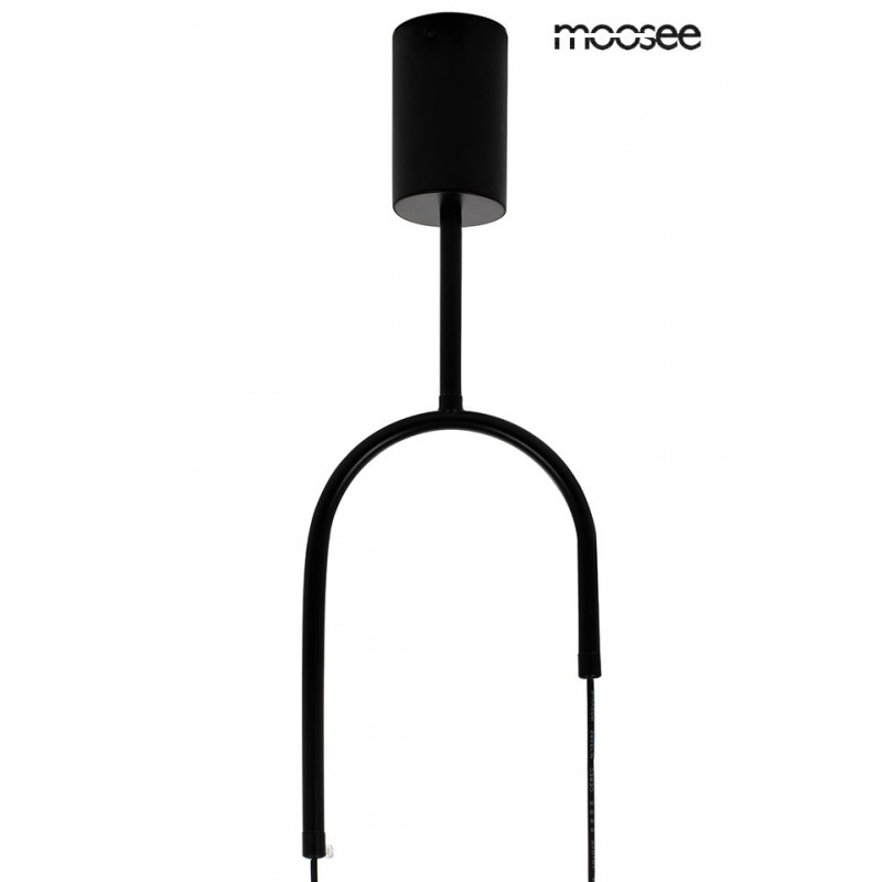 MOOSEE lampa wisząca ACUSTICA czarna