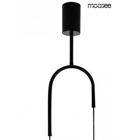 MOOSEE lampa wisząca ACUSTICA czarna