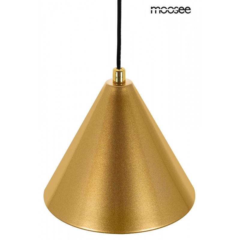 MOOSEE lampa wisząca ACUSTICA złota