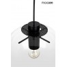 MOOSEE lampa wisząca SANDRA 30 czarna