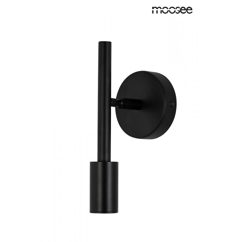 MOOSEE lampa ścienna PRISMA czarna