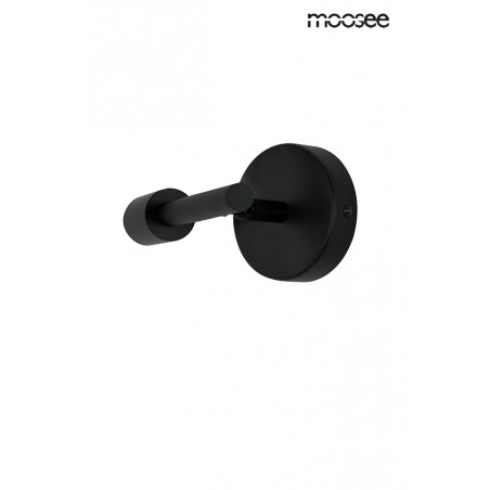 MOOSEE lampa ścienna PRISMA czarna