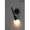 MOOSEE lampa ścienna PRISMA czarna
