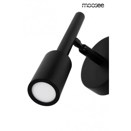 MOOSEE lampa ścienna PRISMA czarna