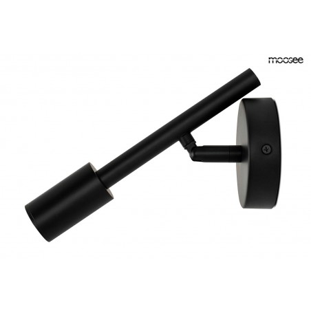MOOSEE lampa ścienna PRISMA czarna