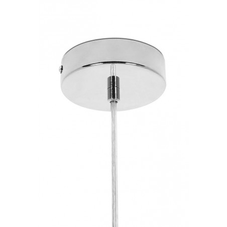 Lampa wisząca MONETE SINGLE chrom - metal