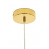 Lampa wisząca MONETE SINGLE złota - metal
