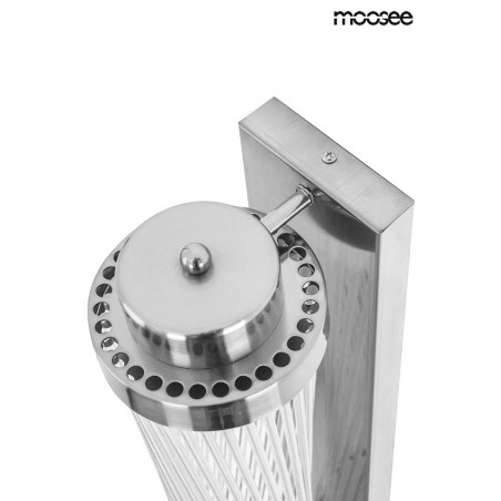 MOOSEE lampa ścienna COLUMN 60 srebrna