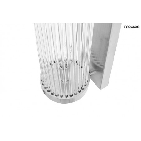 MOOSEE lampa ścienna COLUMN 60 srebrna