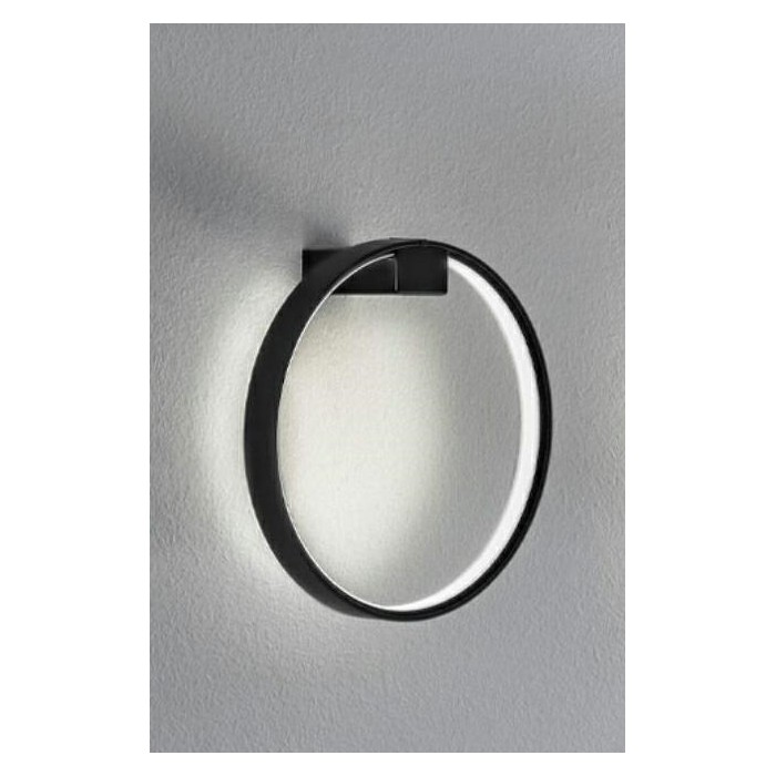 MOOSEE lampa ścienna CIRCLE WALL czarna