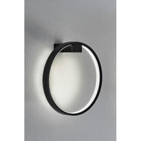 MOOSEE lampa ścienna CIRCLE WALL czarna
