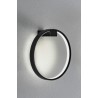 MOOSEE lampa ścienna CIRCLE WALL czarna