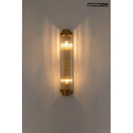 MOOSEE lampa ścienna COLUMN 40 złota