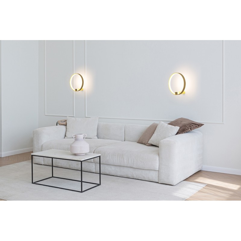 MOOSEE lampa ścienna CIRCLE WALL złota