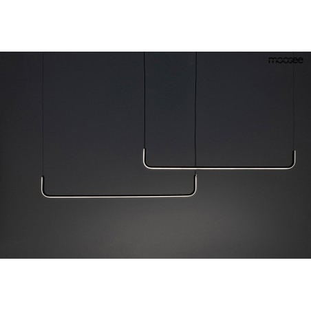 MOOSEE lampa wisząca SHAPE DUO 120 czarna