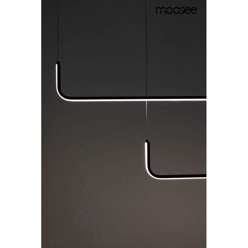 MOOSEE lampa wisząca SHAPE DUO 120 czarna