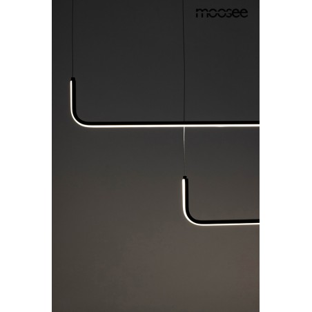 MOOSEE lampa wisząca SHAPE DUO 120 czarna