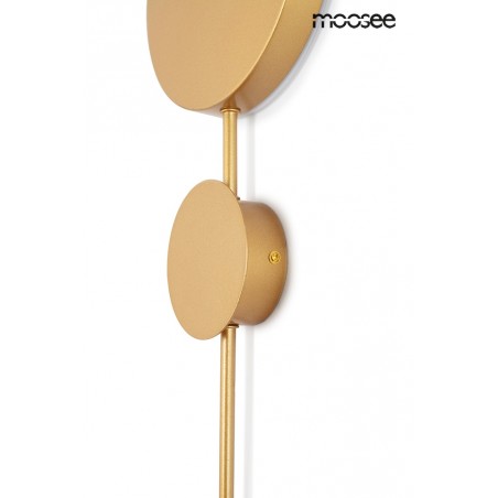 MOOSEE lampa ścienna SHADOW 2 złota