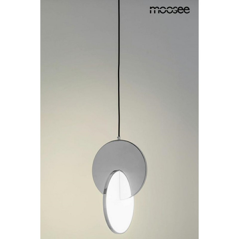 MOOSEE lampa wisząca DISCO srebrna