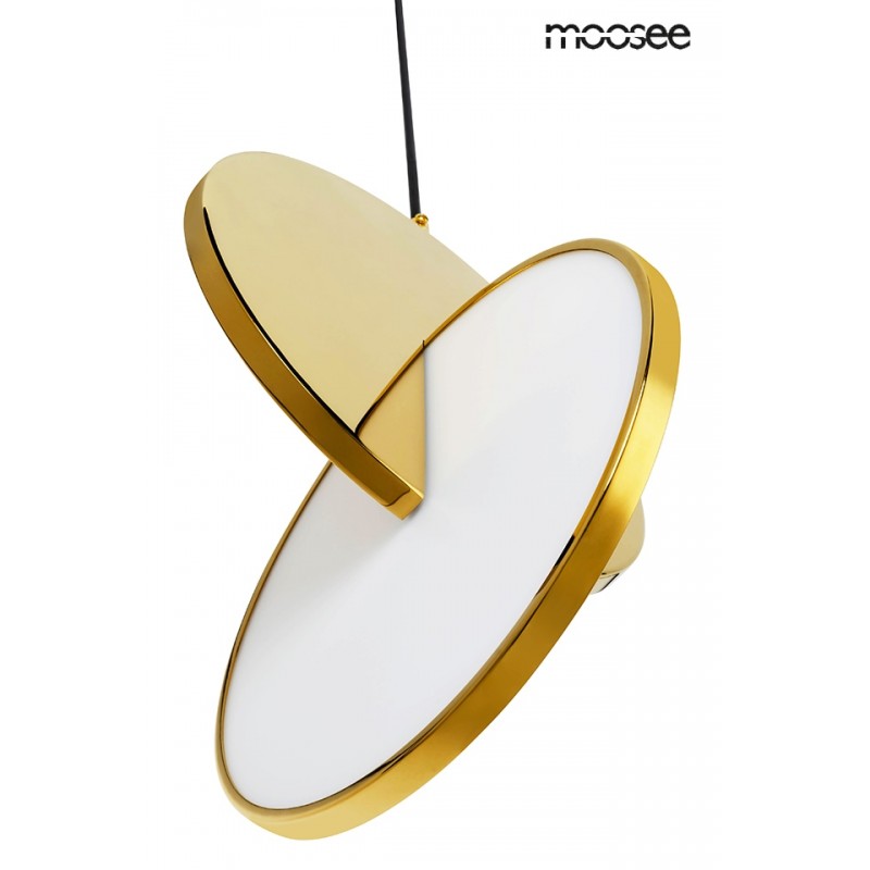 MOOSEE lampa wisząca DISCO złota