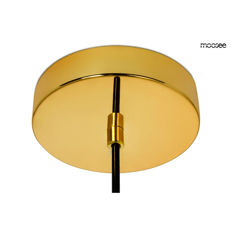 MOOSEE lampa wisząca DISCO złota