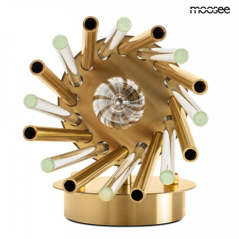 MOOSEE lampa ścienna LORENZO złota