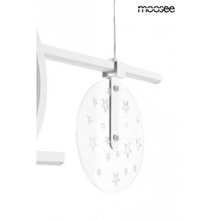 MOOSEE lampa wisząca STARS biała