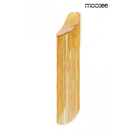MOOSEE lampa ścienna LAMBADA złota