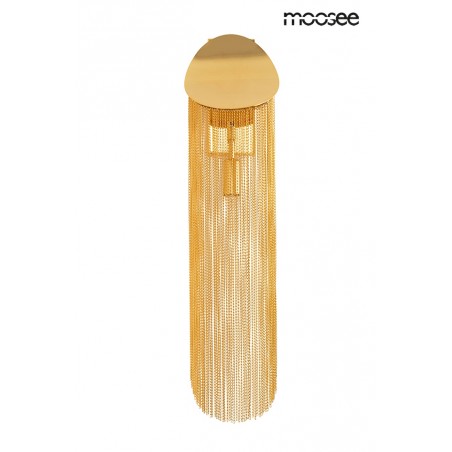 MOOSEE lampa ścienna LAMBADA złota