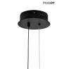 MOOSEE lampa wisząca CIRCULO 60 czarna
