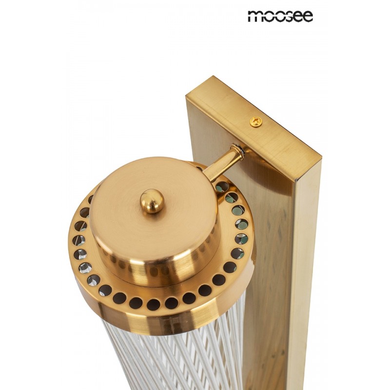 MOOSEE lampa ścienna COLUMN 40 złota